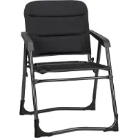 Brunner - Aravel Vanchair - Silla de camping negro/gris