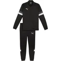 Puma Chándal 'TeamRise' gris oscuro / negro / blanco