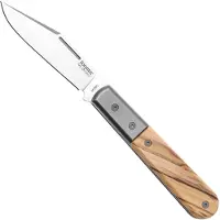 Lionsteel Shuffler Barlow CK0112-UL madera de olivo, navaja