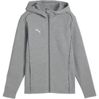 Puma Sudadera con cremallera deportiva 'Team Final' gris