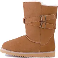 Gooce Botas de nieve marrón / marrón castaño
