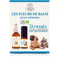 Bahadra Tinturas florales de Bach para mascotas estresadas, producto orgánico. Disponible para comprar online en presentaciones de 10/20 ml
