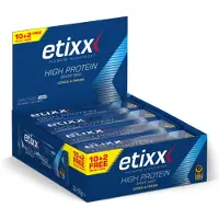 Etixx Caja De Barritas De Proteína High Protein Galletas&crema 55g 12 Unidades