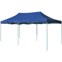 vidaXL Tienda de campaña plegable pop-up, 3x6 metros, azul
