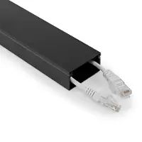 Nedis Conducto De Gestión De Cables Max Cable Aluminio 25 Mm 1.1 M