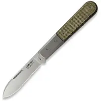Lionsteel Roundhead Barlow CK0111-CVG Green Canvas Micarta, navaja