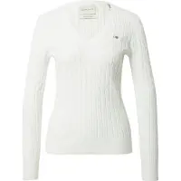 Gant Jersey blanco natural