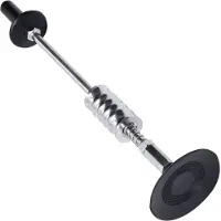 vidaXL Martillo deslizante con ventosa, 59 cm, acero al carbono
