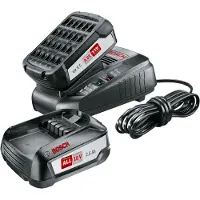 Bosch 1600A011LD, Juego de baterías y cargadores, Batería de iones de litio (Li-ion), 2,5 Ah, 18 V, , 18V POWER FOR ALL ALLIANCE