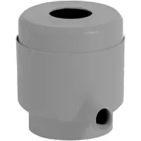 Graf GARANTIA colector de bajante DN 70-100 gris incl. inserto de filtro