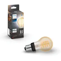 Philips Hue Filamento White Ambiance Bombilla Inteligente A60 - E27 (paquete De 3)