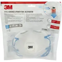 3M Mascarilla antipolvo fina 8822-3 de , diseño cómodo - Paquete de 3 unidades