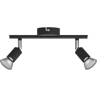 Philips Lámpara empotrable/de pared Limbali, 2 unidades, focos, casquillo GU10, 2 bombillas, LED, 220-240 V, color
