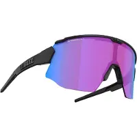 Bliz - Gafas de sol - Breeze Matt Black Nano Nordic Light Violet W Blue Multi - Negro