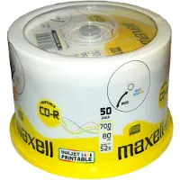 Maxell Cd-r 52x 700mb Cd 50 Unidades