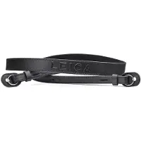 Leica 18553 leather carrying correa, negro