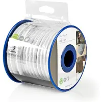 Nedis Cable Coaxial 4g/lte Seguro 75 Ohmios Triple Blindaje Eca Pvc 10 M