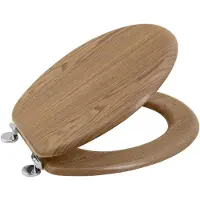Hak Asiento para inodoro Aqualine, roble