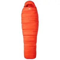 Mountain Equipment - Kryos - Saco de dormir de plumas size Long - Body Size: 200 cm, naranja
