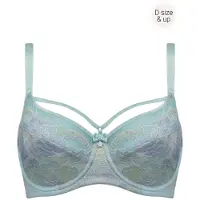 Marlies Dekkers Mariposa Sparkling Iridescent Aqua Balcony Bra Talla: 70E | Brasieres Outlet | Mujer | Cian