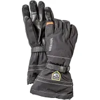 Hestra - Army Leather Blizzard 5 Finger - Guantes size 6, gris