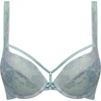 Marlies Dekkers Mariposa Sparkling Iridescent Aqua Push Up Bra Talla: 75C | Brasieres Outlet | Mujer | Cian