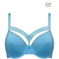 Marlies Dekkers Dame De Paris Baltic Sea And Gold Plunge Bra Talla: 75F | Brasieres Outlet | Mujer | Amarillo