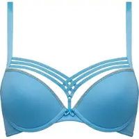 Marlies Dekkers Dame De Paris Baltic Sea And Gold Push Up Bra Talla: 75C | Brasieres Outlet | Mujer | Amarillo