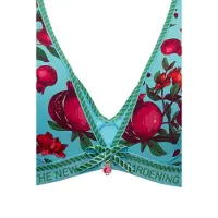 Marlies Dekkers Forbidden Fruit Pomegranate Print Push Up Bra Talla: 70C | Bikinis Outlet | Mujer
