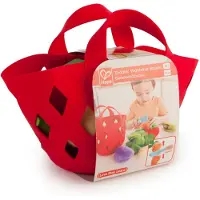 Hape Cesta De Verduras De Fieltro 6 Piezas