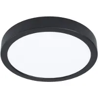 Eglo Argolis 2, LED, Lámpara con fuente de luz no reemplazable, 3000 K, 2400 lm, IP44, color negro