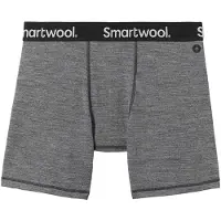 Smartwool - Boxer Brief Boxed - Ropa interior merino size M, gris