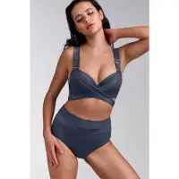 Marlies Dekkers Cache Coeur Steel Grey Briefs Talla: L | Calzoncillos Outlet | Mujer | Gris