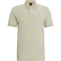 BOSS para hombre. 50507803 Polo Passenger beige (S), Casual, Algodón, Manga corta, outlet 2026.