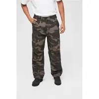 Brandit Pantalón cargo marrón oscuro / taupe / verde oscuro