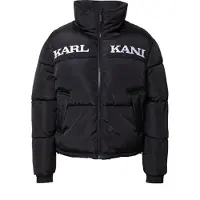 Karl kani Chaqueta de entretiempo 'Essential' negro / blanco