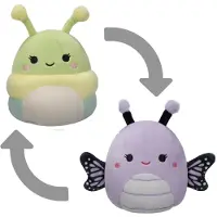 Squishmallows Flip A Mallows-rutabaga Y Peluche Bibiana 13 Cm