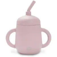 Interbaby Insi007 Vaso De Vidrio Sin Bpa + Pajita Silicona