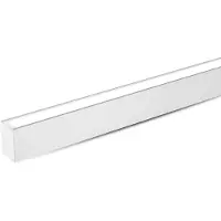 V-TAC Lámpara LED de techo, modelo 14793, 40W, 6400K, 3270lm, aluminio, color blanco, dimensiones: 6,7 x 120 x 3,5 cm, IP20, marca