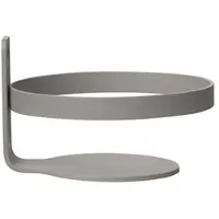 Blomus Soporte de pared Sono, para accesorios de baño, acero inoxidable lacado, modelo Satellite, 66441