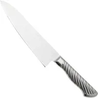 Tojiro Pro F-1031 Nickel 63 capas de acero damasco, cuchillo de chef, 18 cm