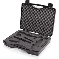 Knipex Maletín de herramientas para instalaciones fotovoltaicas, modelo 97 91 01 (negro, vacío)