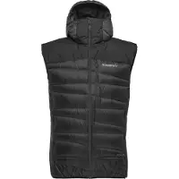 Norrøna - Plumíferos esquí - Falketind Down750 Vest M Caviar Black - Talla M - Negro