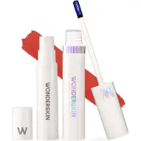 Wonderskin Kit De Brillo Labial Wonder Blading Glamorous Classic Red