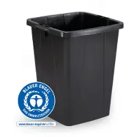 Durable Contenedor de residuos DURBIN ECO (90 litros, negro)