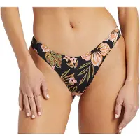 Billabong - Women's Hooked On Tropics Hike - Parte inferior de bikini size S, negro