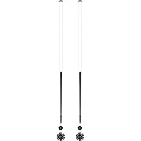 Les batons d'Alain - Bastones esquí - Neige - Talla 125 cm - Blanco