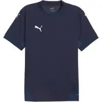 Puma Camiseta funcional 'TeamFinal' marino / navy / blanco