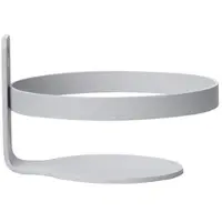 Blomus Soporte de pared Sono, para accesorios de baño, acero inoxidable lacado, con microchip, modelo 66444