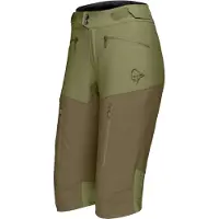 Norrøna - Women's Fjørå Flex1 Shorts - Pantalones cortos size XS, oliva